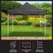 Stalwart Pop Up Canopy - 10x10 ft Tent - UPF30 Sun Shelter with Adjustable Height by Gray, 3PK 80-14-GRY - alternate 9